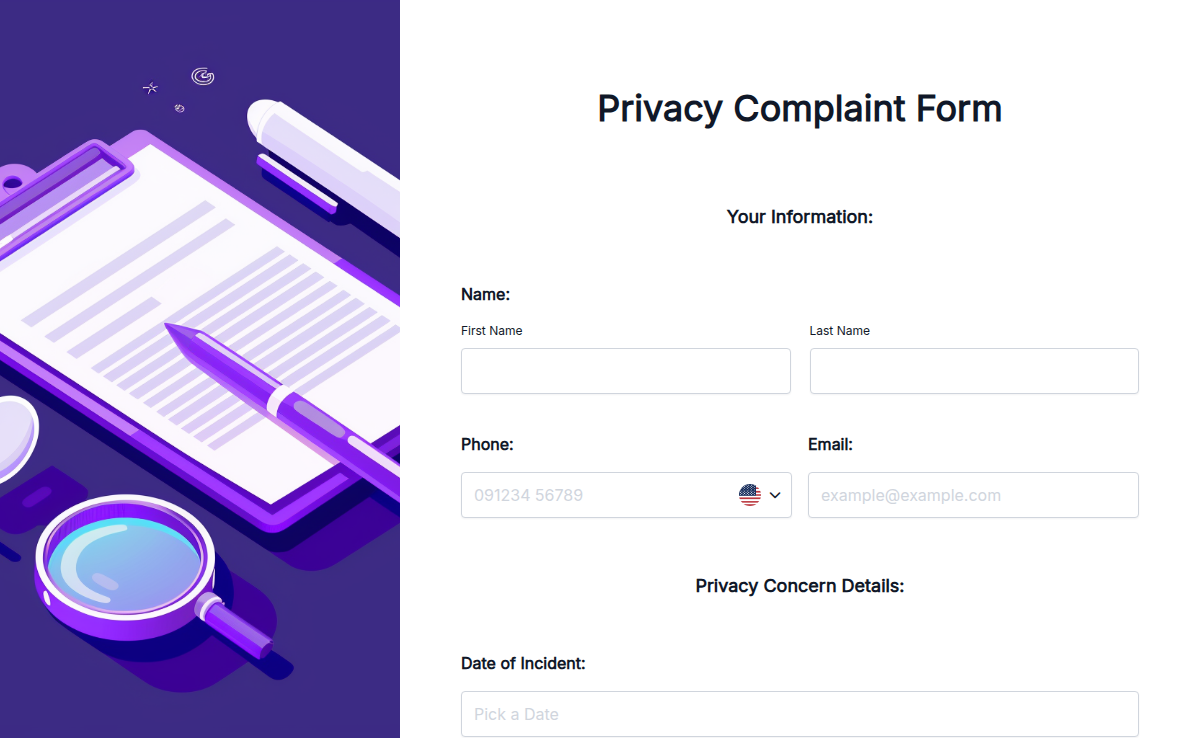 Privacy Complaint Form