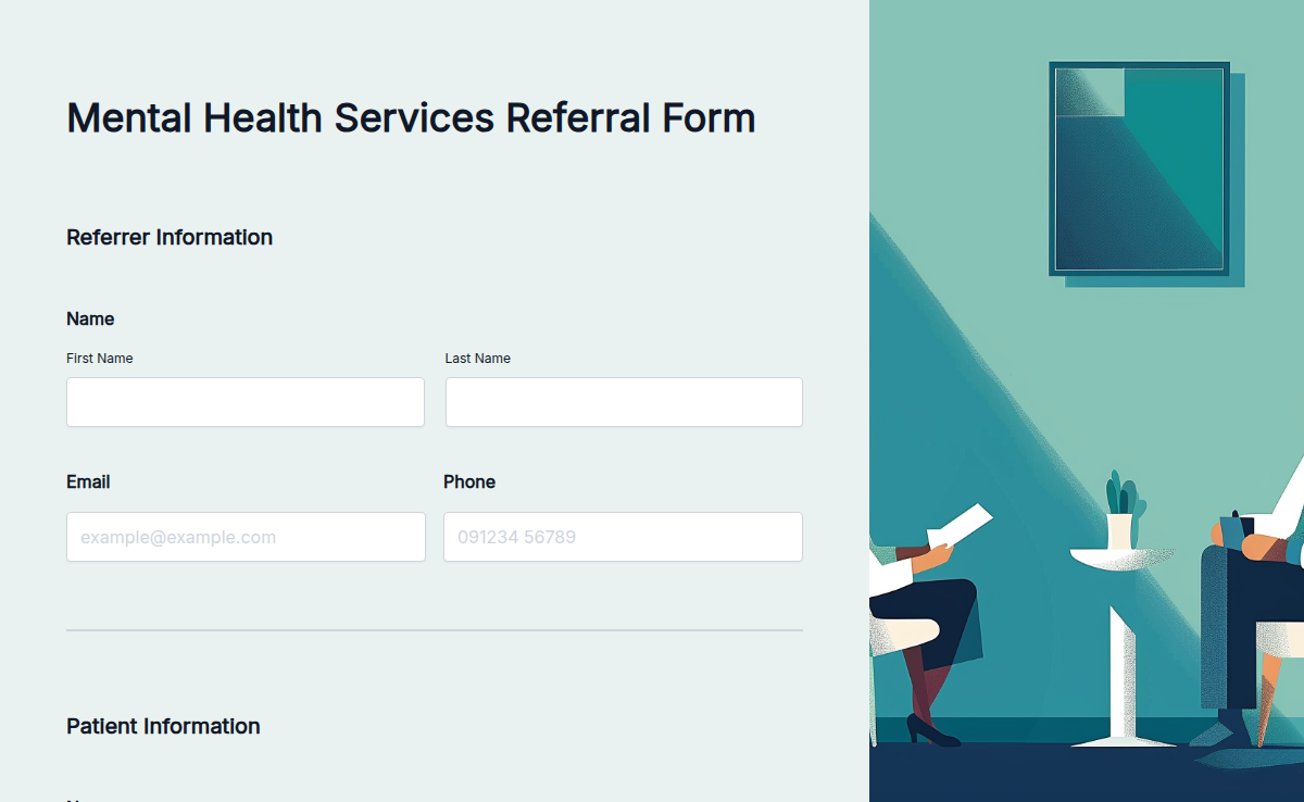 Mental Health Services Referral Form