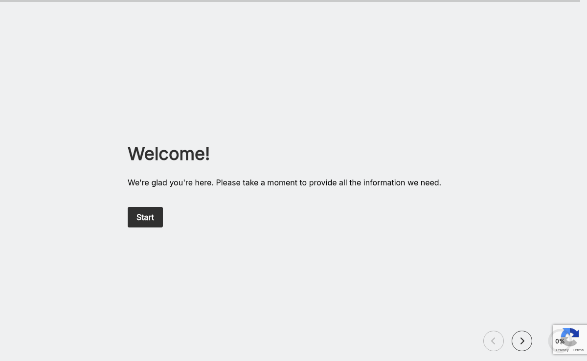 Security Job Application Form