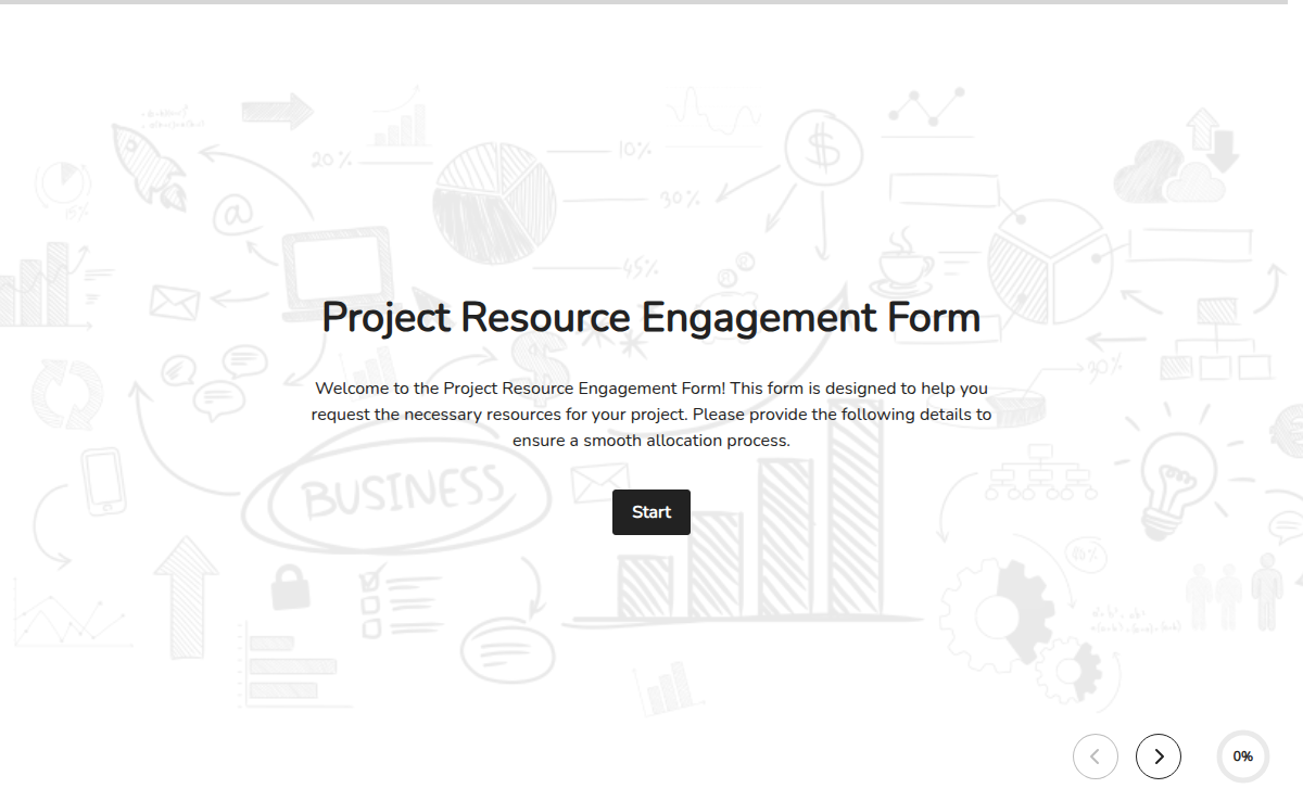 Project Resource Engagement Form