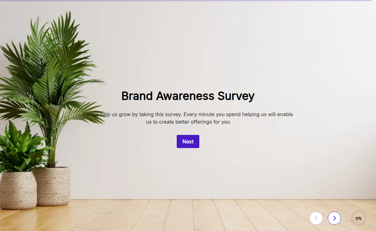 Brand Awareness Survey Template