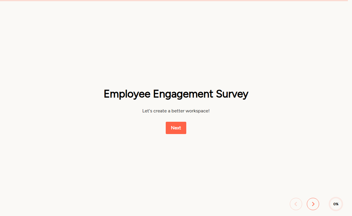 Employee Engagement Survey