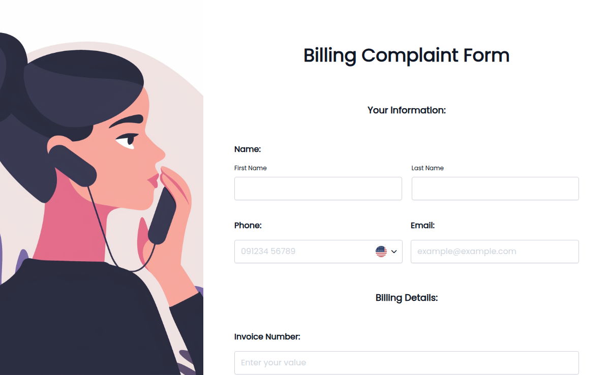 Billing Complaint Form