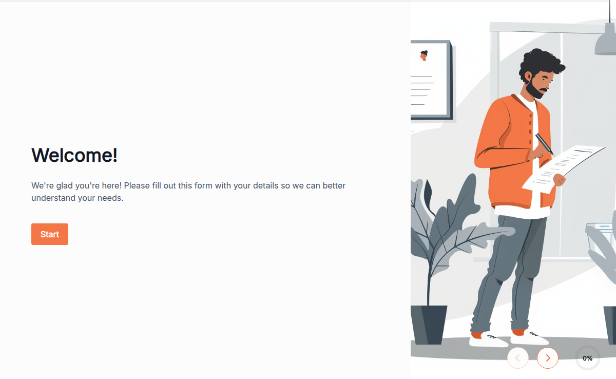 Personal Information Form Template