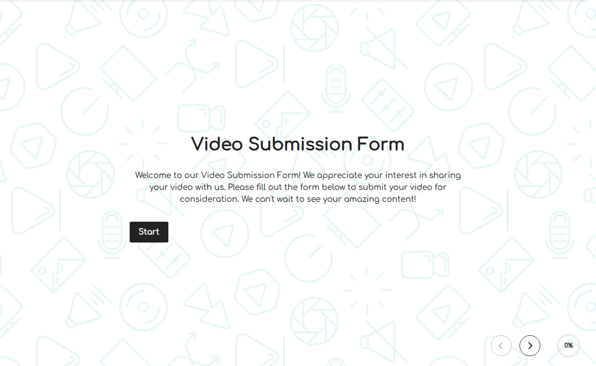 Video Submission Form