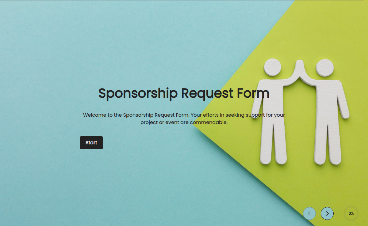 Sponsorship Request Form
