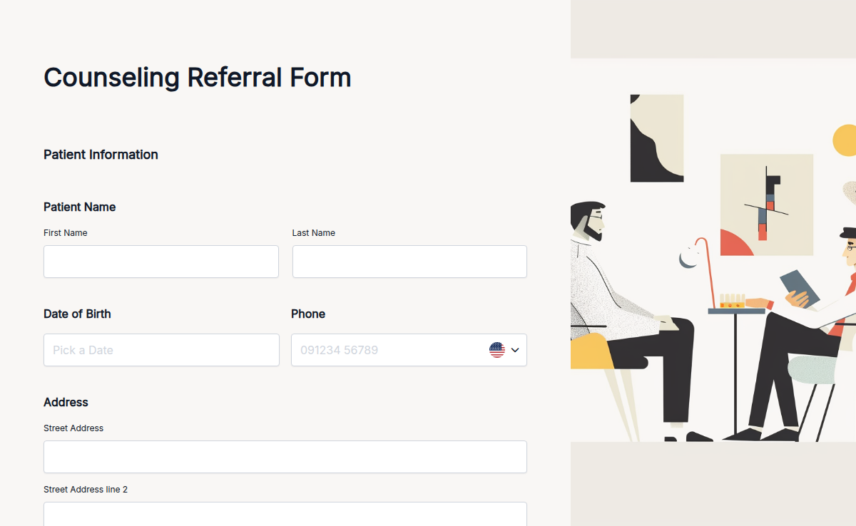 Counseling Referral Form