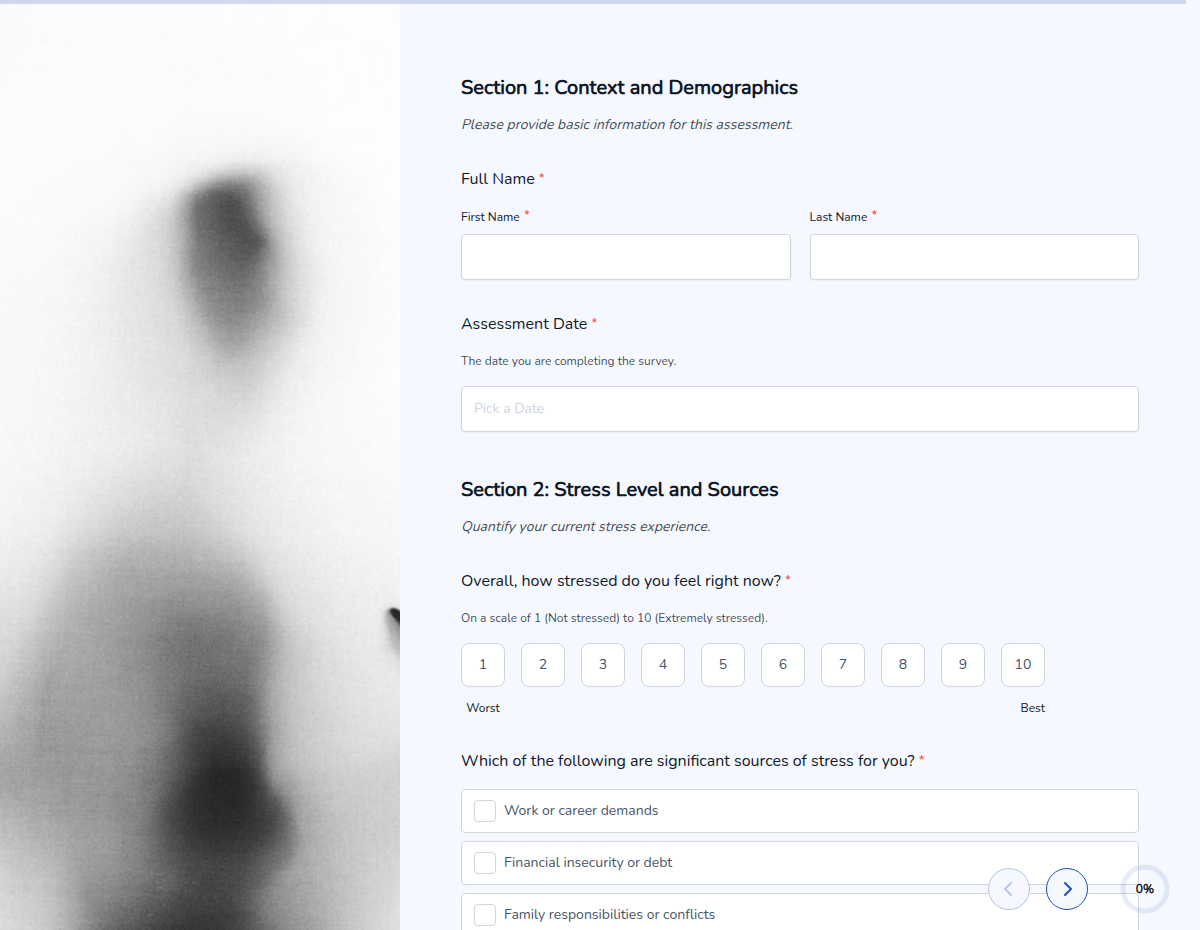 Comprehensive Stress Assessment Survey
