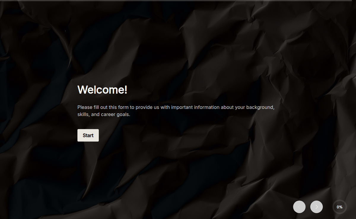 Recruiting Intake Form
