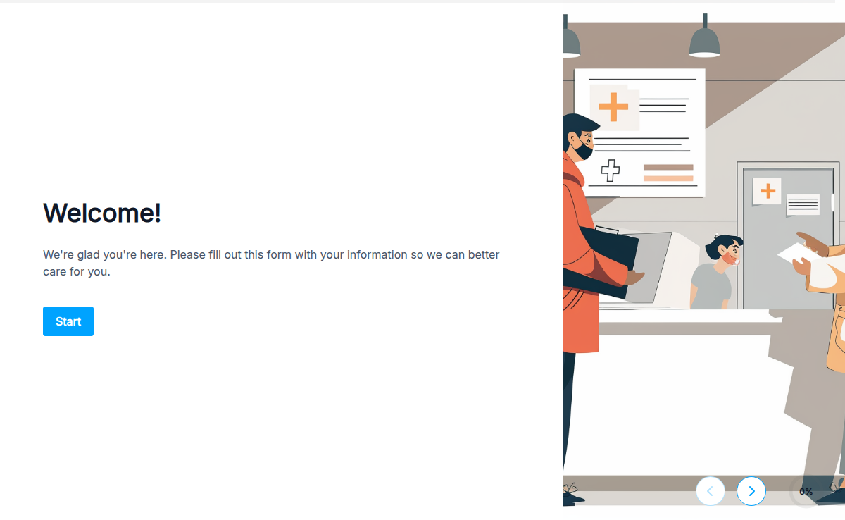 Hospital Patient Registration Form Template