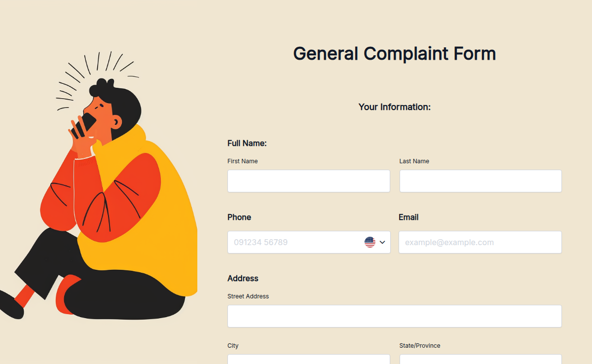 General Complaint Form