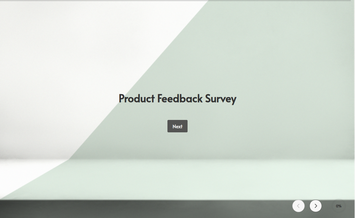 Product Feedback Survey Template