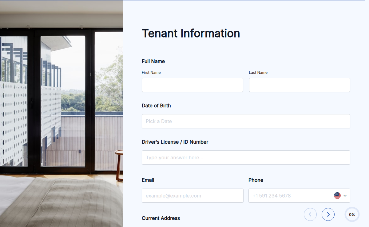 Rental Verification Form