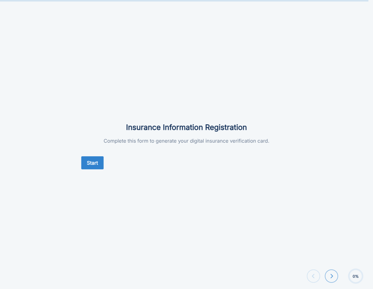 Insurance Card Application & Verification