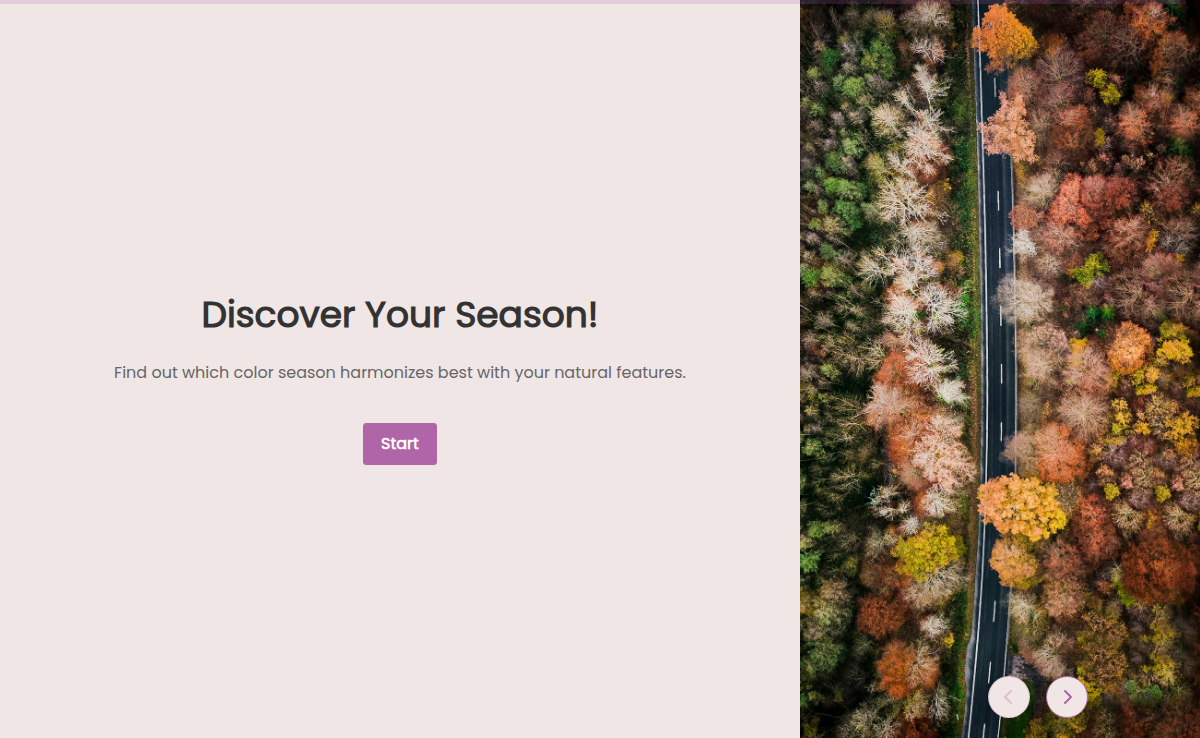 Seasonal Color Analysis Quiz