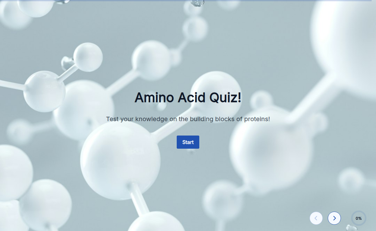 Amino Acid Knowledge Quiz