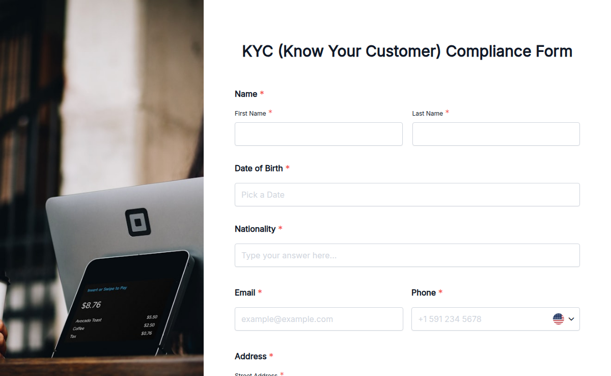KYC (Know Your Customer) Compliance Form