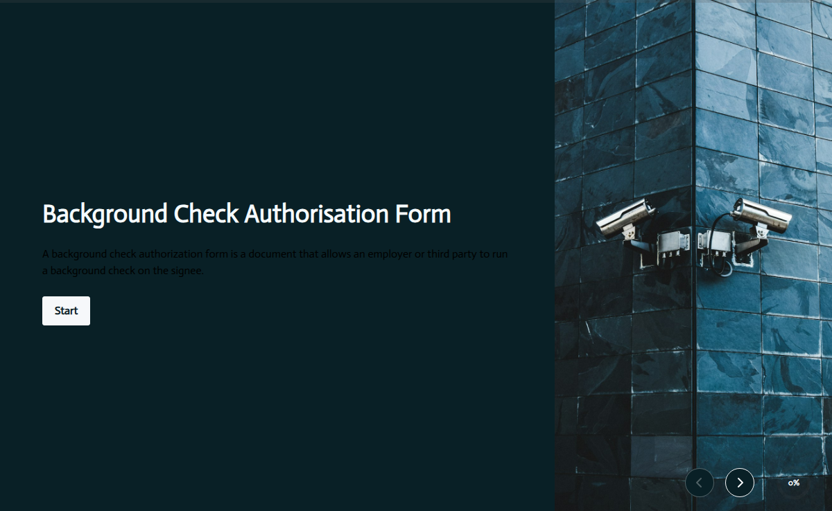 Employee Background Check Authorization Form