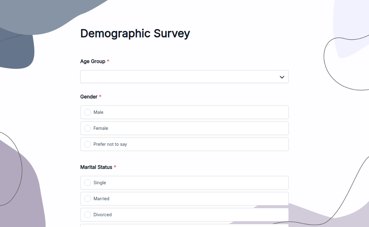 Demographic Survey