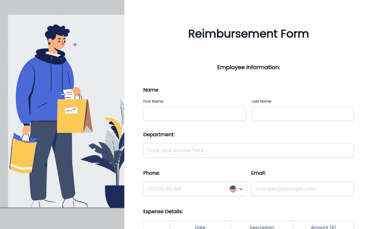 Reimbursement Form