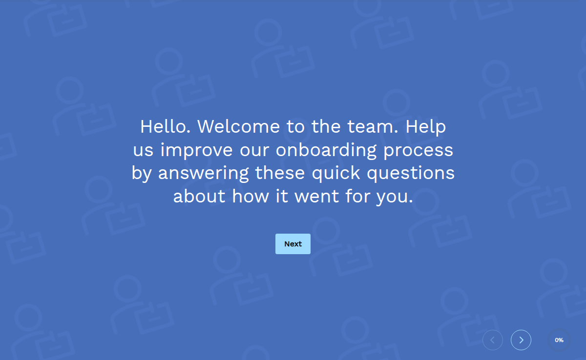 Employee Onboarding Survey Template