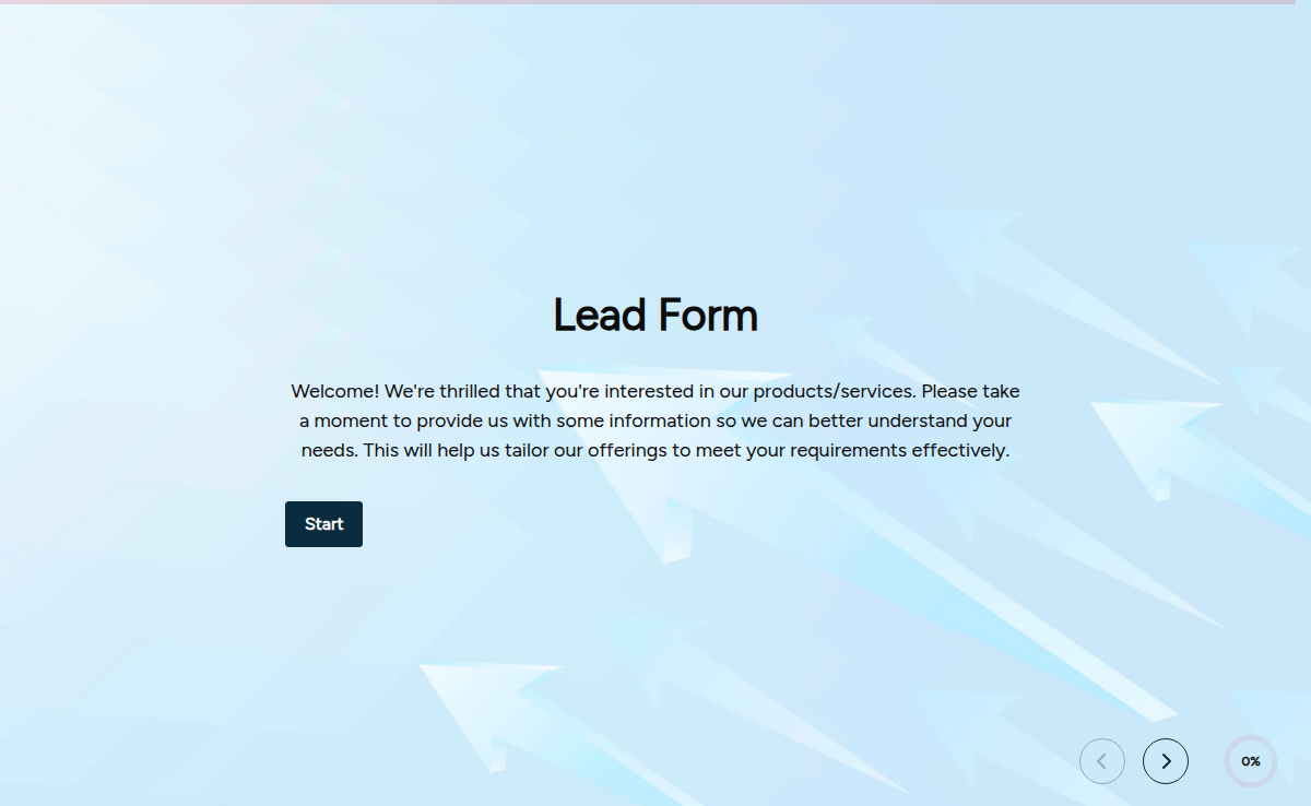 Lead Form