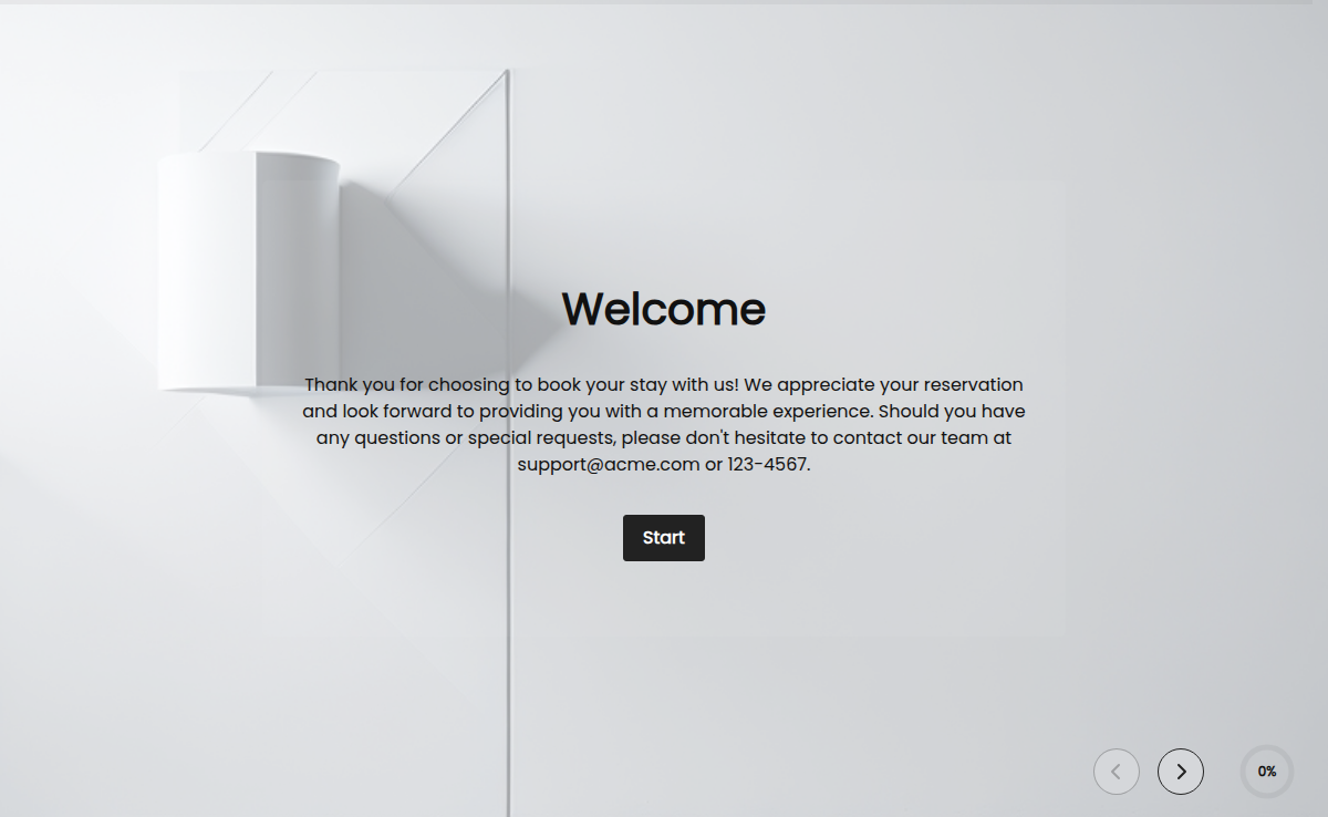 Hotel Reservation Form