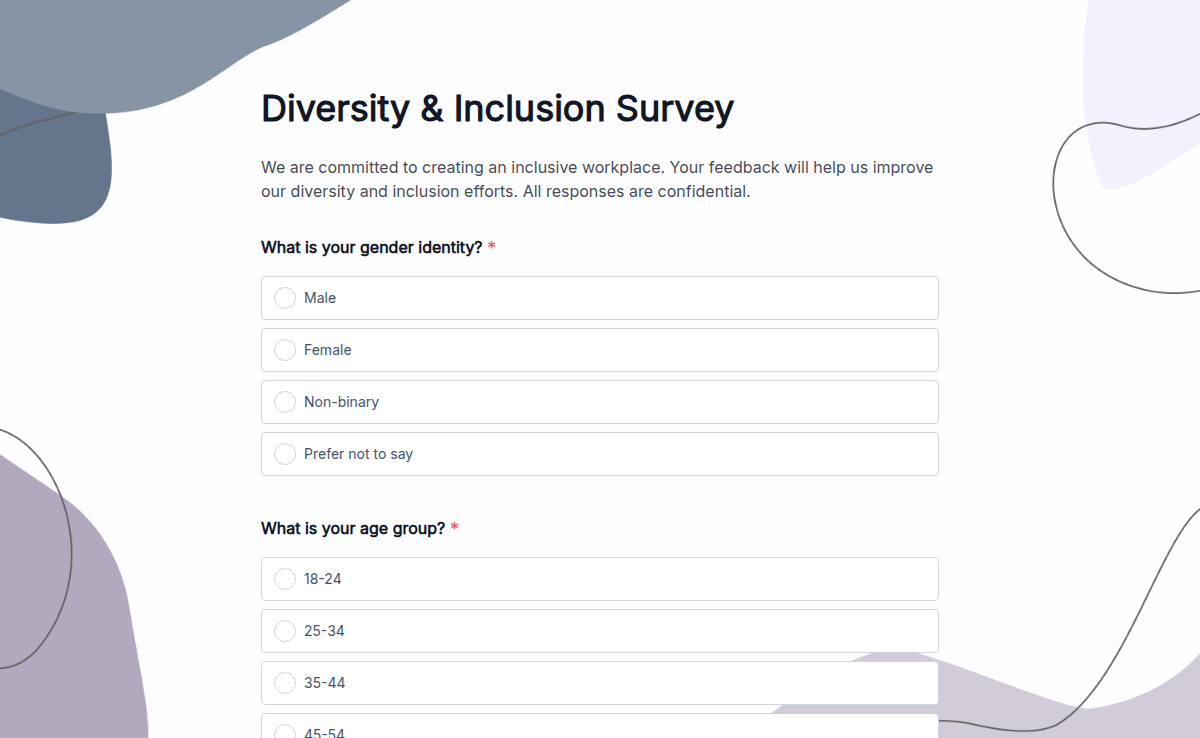 Diversity & Inclusion Survey