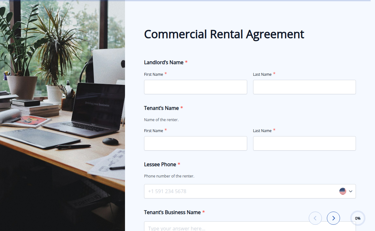 Commercial Rental Agreement