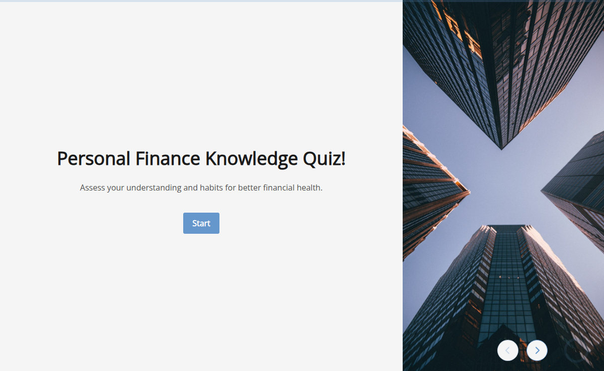 Personal Finance Quiz